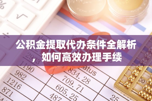 大庆公积金提取代办条件全解析，如何高效办理手续